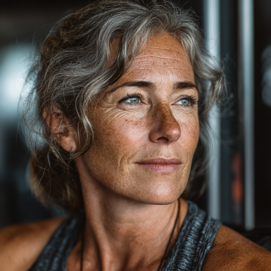 Група літніх людей після тренування